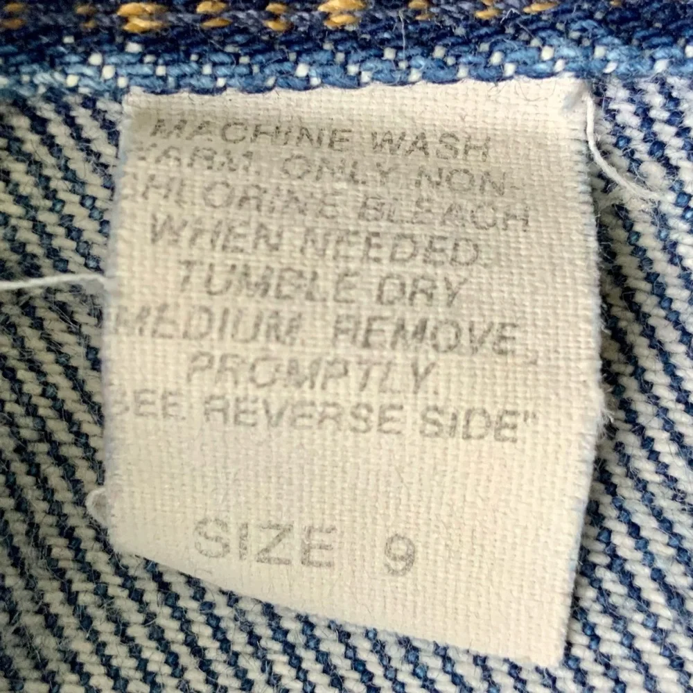 Vintage PALMETTO’S High Waisted Mom Jeans V-Panel 80’s 90’s Y2K Blue Size 9